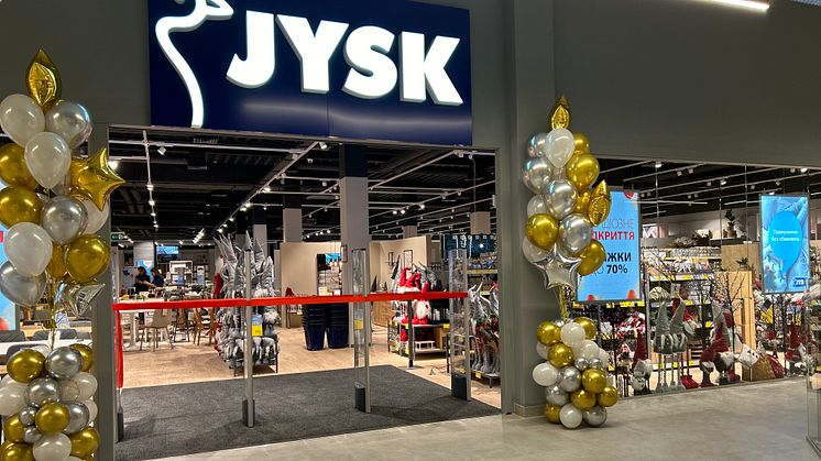 Відкриття оновленого магазину JYSK в Гостомелі