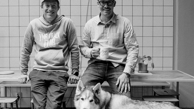 Anders Johansson and Jonas Pelz, founders of Grandpa