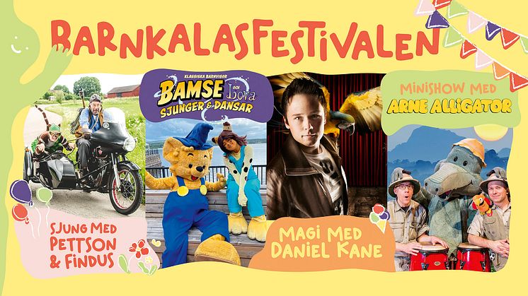 Barnkalasfestivalen kommer tillbaka till Dalhalla!