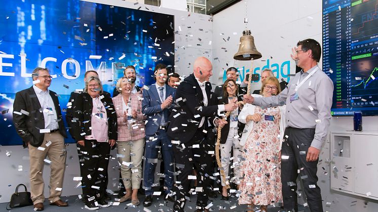 engcon makes historic entrance on Nasdaq Stockholm