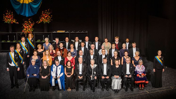 Umeå University annual academic ceremony in 2019 for new professors, honorary doctors and award recipients. Photo by Mattias Pettersson