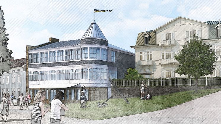 Här, på ett av Marstrands mest klassiska lägen, kommer 22 nya bostäder att växa fram.