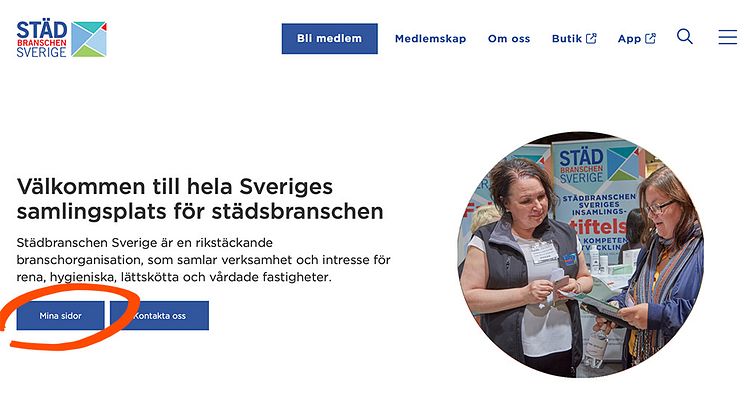 ”Mina sidor” – ett nytt skarpt administrativt verktyg för alla medlemmar