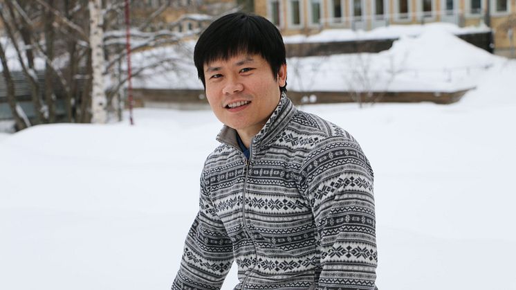 Chanh Nguyen, doktorand på Institutionen för datavetenskap vid Umeå universitet. Foto: Mikael Hansson
