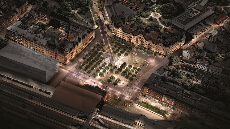 Medborgardialog ska bidra med gestaltningsidéer för Clemenstorget