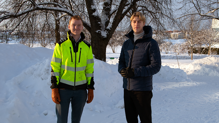 Jonathan Persson och Erik Rosengren på Helios Innovations_