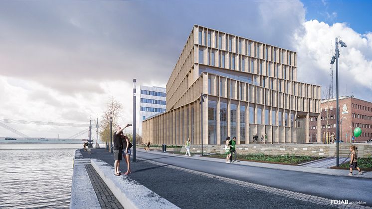 Vinst i parallellt uppdrag – FOJAB ritar ny byggnad för Göta Hovrätt och Kammarrätten i Jönköping