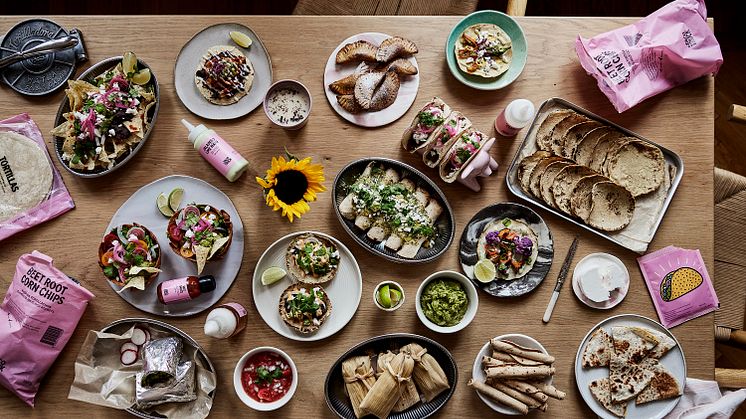 Mer veganskt på OKQ8 med El Taco Trucks populära produkter. Fotograf: Hannes Söderlund