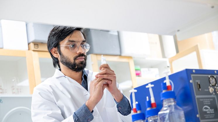 Vaibhav Sharma, forskare i medicinsk teknik vid Luleå tekniska universitet 