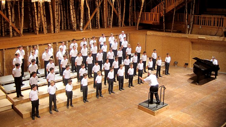 Die jungen Musiker des Pariser Knabenchors: die »Petits Chanteurs de Sainte-Croix de Neuilly«