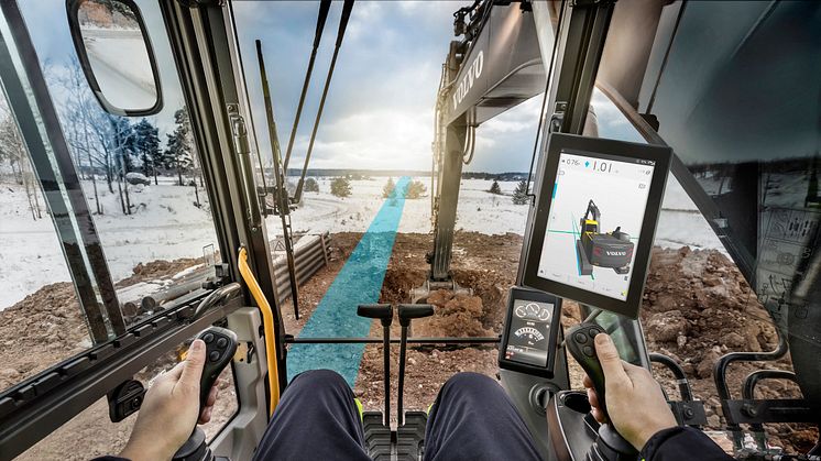 Volvo Dig Assist - maskinstyrningssystem för grävmaskiner