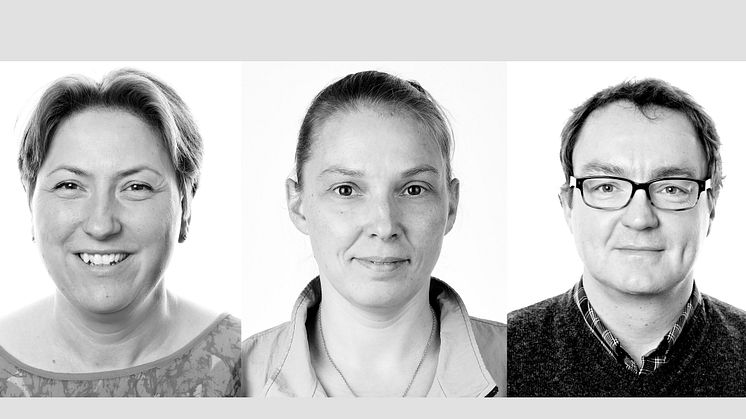 Fra venstre mod højre: Marianne A. Grant, Anette Berg Pedersen og Nils Bøgelund Jensen