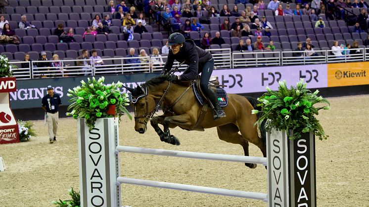 Henrik von Eckermann och Mary Lou på plats i Omaha, NE, USA. Foto: ​Haide Westring