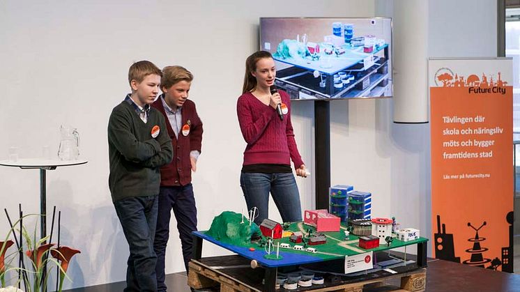 Viktor Rydbergs Samskola, vinnare i Future City 2013