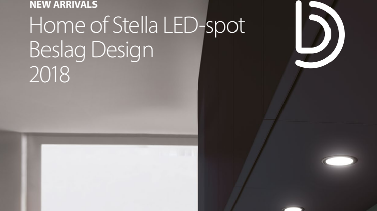 Stella LED-spot finns nu även i svart