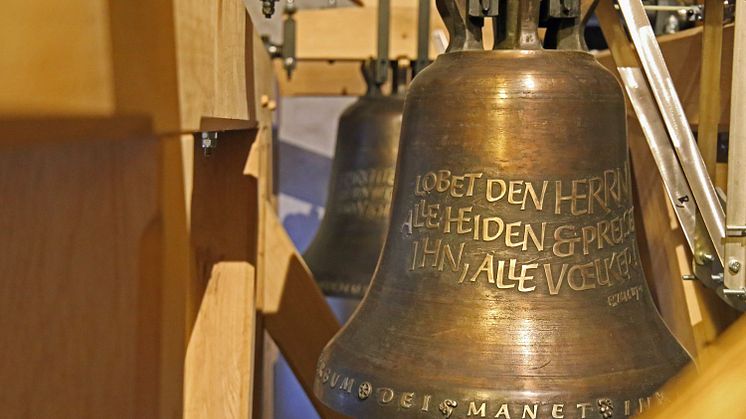 Die neue Kasualglocke erklingt zukünftig bei Trauungen und Trauerfeiern - Foto: Karolin Kelm