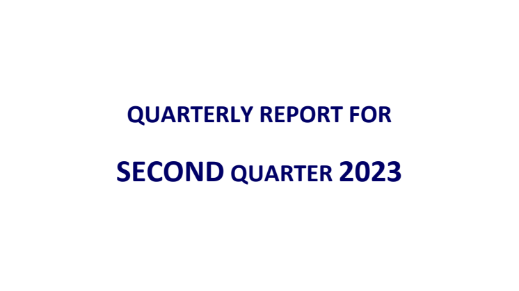 NHST GROUP’S DEVELOPMENT IN NHST THE SECOND QUARTER OF 2023