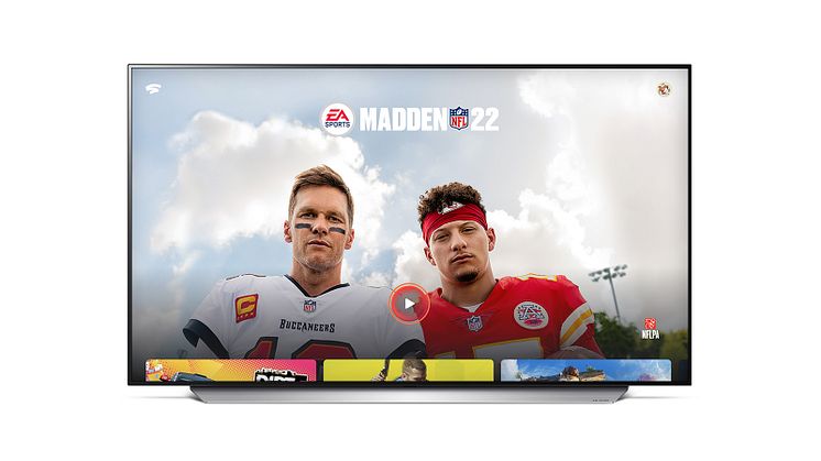 Molnspeltjänsten Google Stadia finns nu på de senaste Smart TV-modellerna från LG