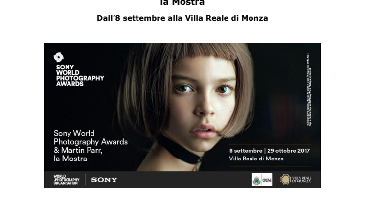 Torna in Italia Sony World Photography Awards, la Mostra