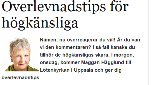 Maggan Hägglund i UNT