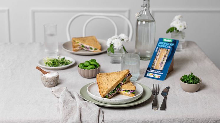 I vår kommer Picadelis nya sandwiches i fem spännande smaker, bland annat Smokin’ Salmon Sandwich. 