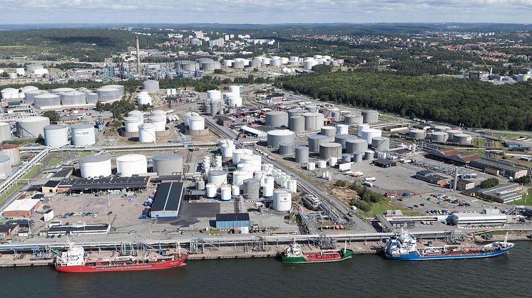 EU-miljoner till LNG-terminal i Göteborgs Hamn