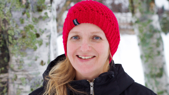 Eva Palmquist, doktorand vid Institutionen för psykologi, Umeå universitet. Foto: Linus Andersson