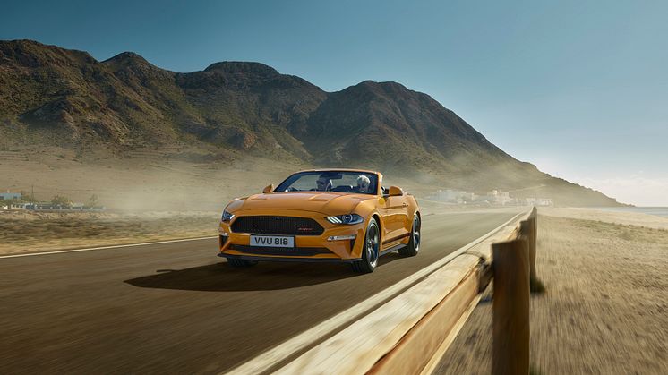 Ny Ford Mustang GT California Special kommer til Danmark for første gang