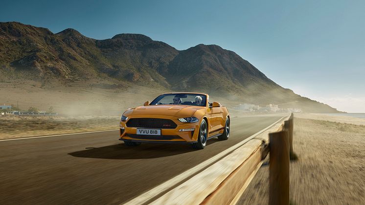 Ny Ford Mustang GT California Special kommer til Danmark for første gang