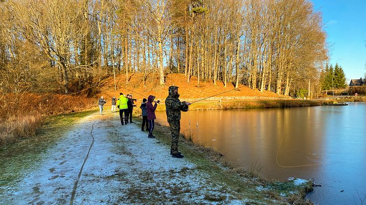 Peshku sportfiskeklubbs aktivitet för ukrainska flyktningar