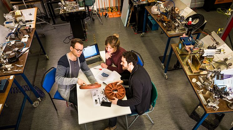 Forskare och företag samarbetar i programmet för tat hitta resurseffektiva och cirkulära lösningar.  Foto: Thor Balkhed