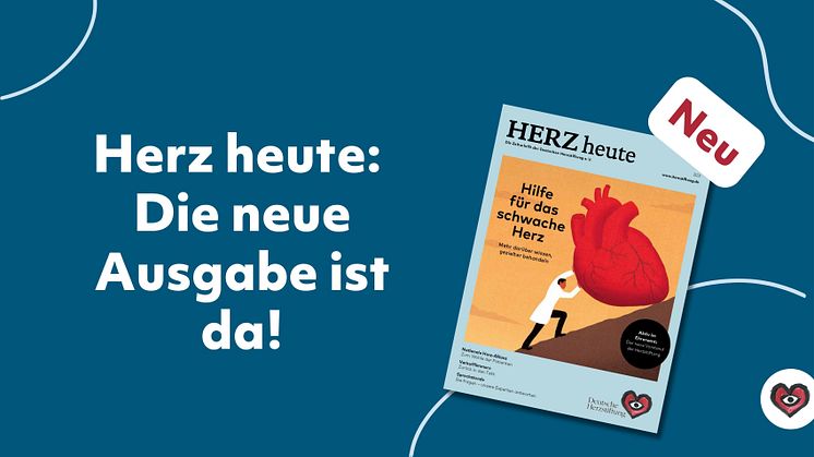 Die aktuelle Ausgabe der Zeitschrift HERZ heute „Hilfe für das schwache Herz“ stellt weitere Begleiterkrankungen der diastolischen Herzschwäche vor.