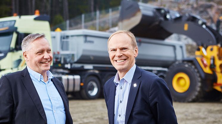Christer Söderberg och Hans Börjesson - Swecon och Volvo Truck Center