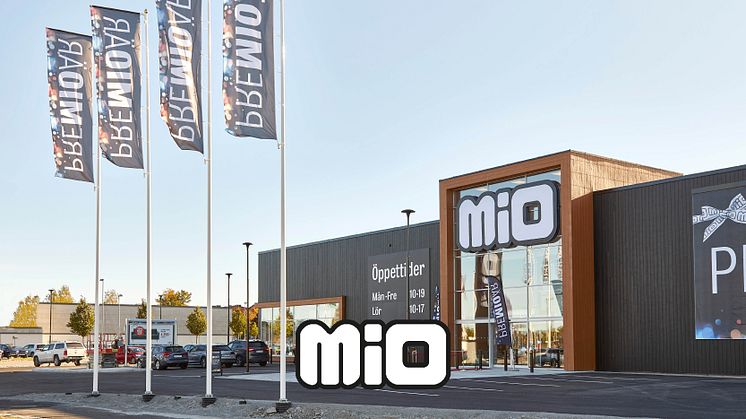 Mio, butik