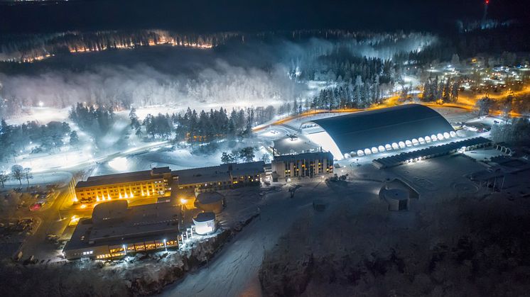 Det har varit en strålande vinter på Billingen Skövde. Foto: Tobias Andersson/upplevskovde.se