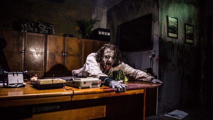 I år har zombier har invaderat Lisebergs Halloweensäsong