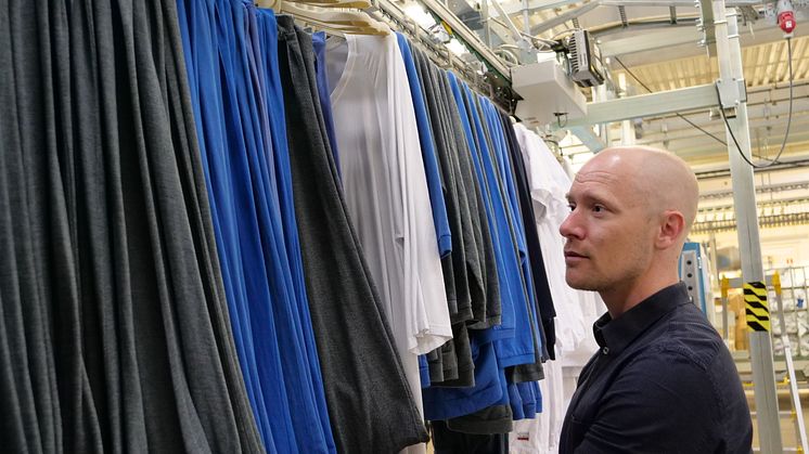 Textilier Jonas Olaison i Örebro