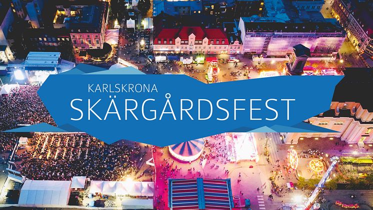 Stiftelsen och Marie Nilsson Lind till Karlskrona Skärgårdsfest!