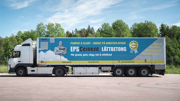 EPSCement AB publicerar sin EPD sin produkt EC350P (Environmental Product Declaration)