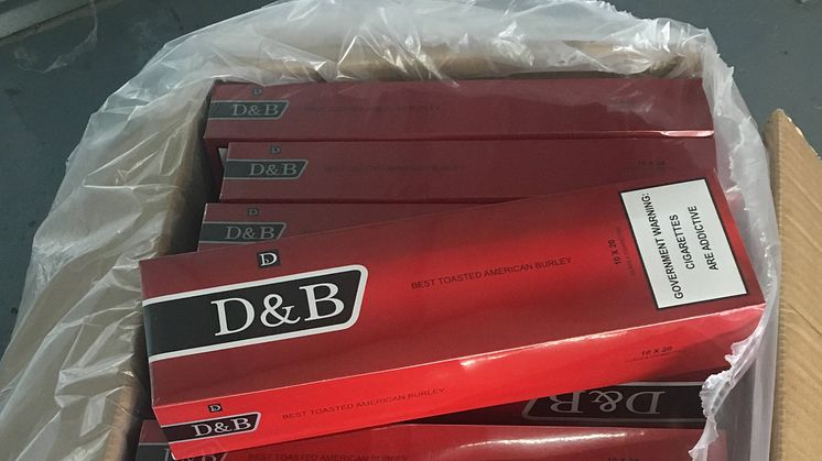 Op Brut cigarettes seized by HMRC in Manchester