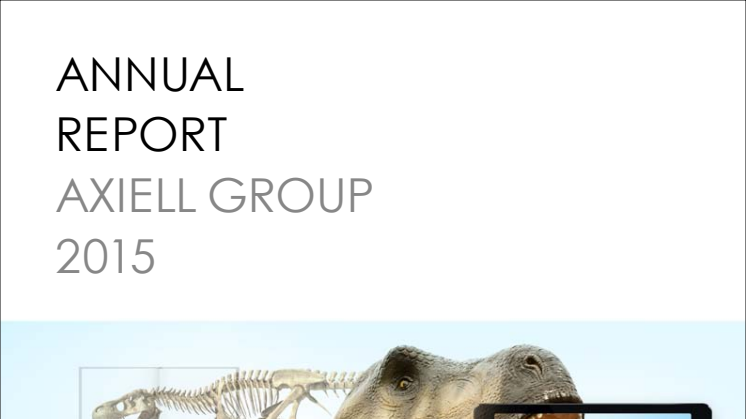 Annual Report for Axiell Group 2015