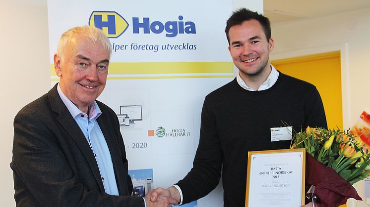 Pristagaren av Bert-Inge Hogsveds pris 2015