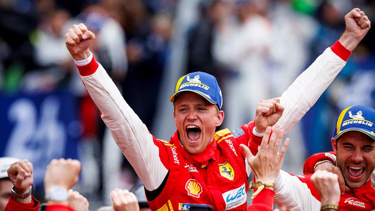 Nicklas Nielsen vinder 24-timersløbet på Le Mans