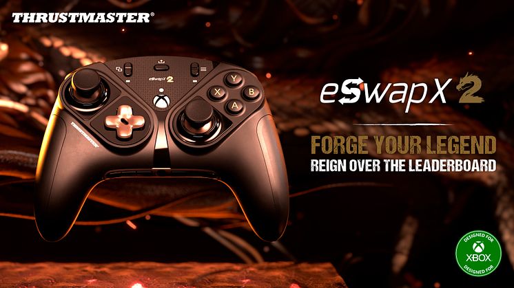 CUTTING EDGE COMPETITIVE CONTROLLER ‘ESWAP X 2 PRO’ BY THRUSTMASTER NOW AVAILABLE