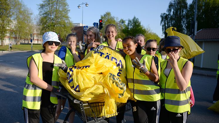 Klubbar för klimatet - ett samarbetsprojekt mellan Estrella, Städa Sverige och föreningslivet i nordöstra Göteborg