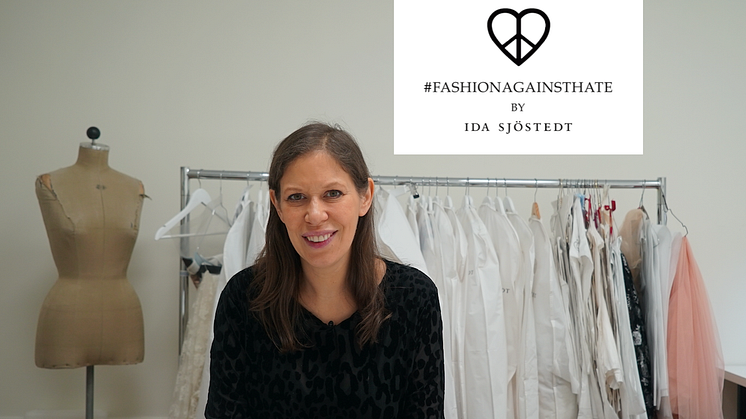 Modedesignern Ida Sjöstedt släpper exklusiv kollektion mot näthat tillsammans med Telia