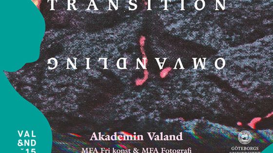 Transition / Omvandling: 22 konstnärer från Akademin Valand ställer ut på Göteborgs Konsthall 2-24 maj