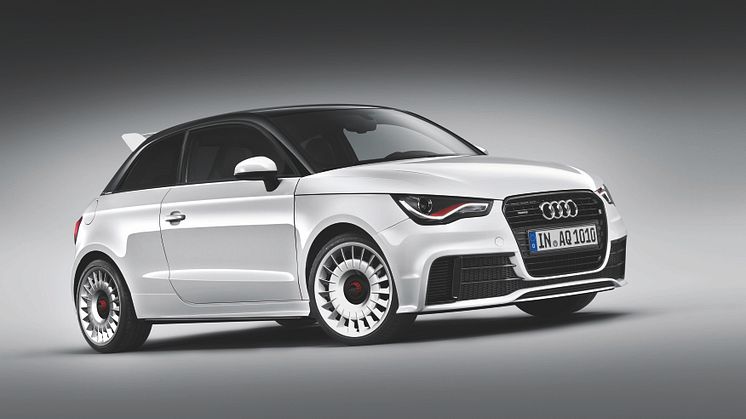 Audi A1 quattro – exklusiv upplaga