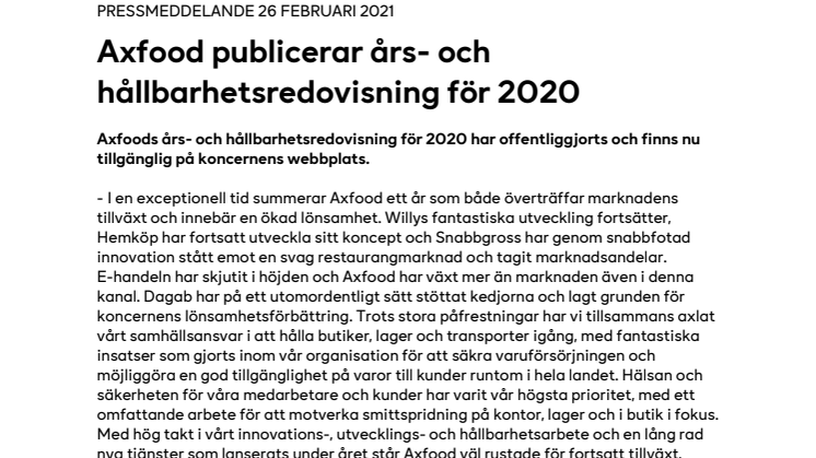 Axfood publicerar års- och hållbarhetsredovisning för 2020.pdf