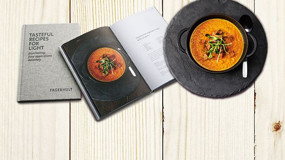 Fagerhult launches cookbook with recipes for the right lighting